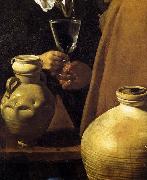 VELAZQUEZ, Diego Rodriguez de Silva y The Waterseller of Seville (detail) oil